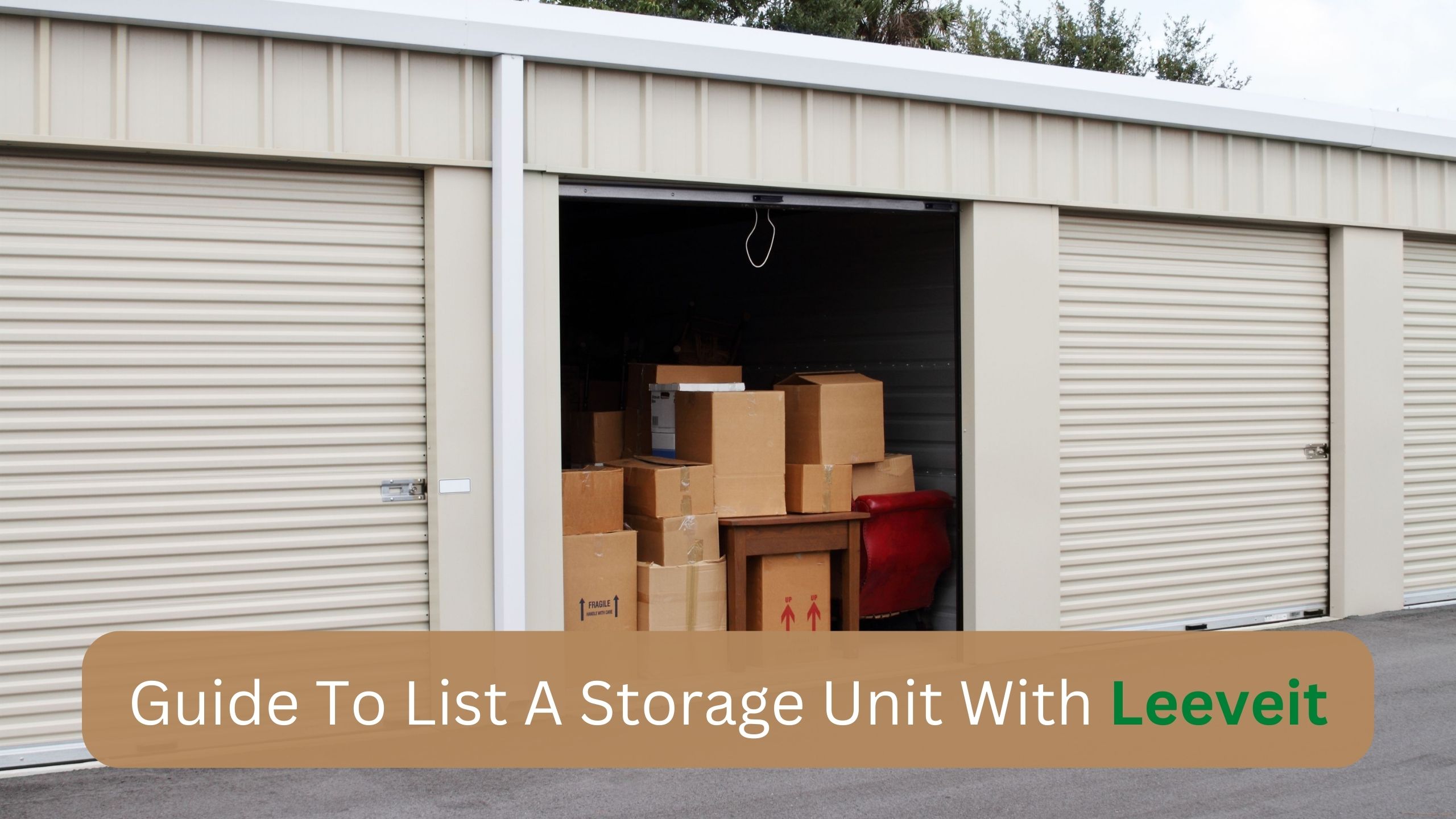 rent out storage space