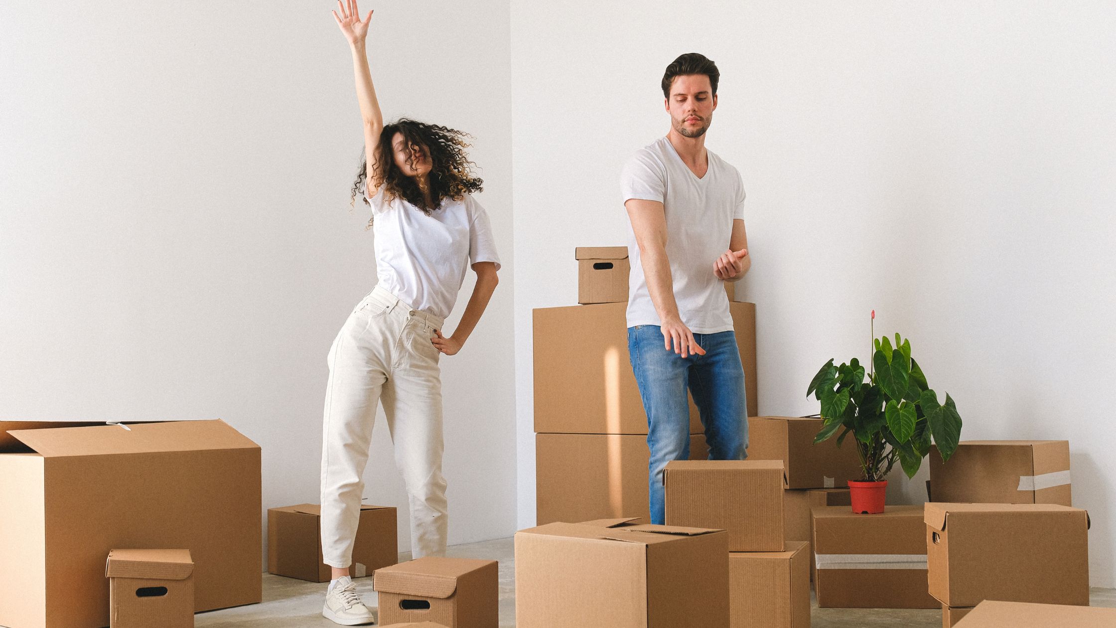 Couple's Moving Together