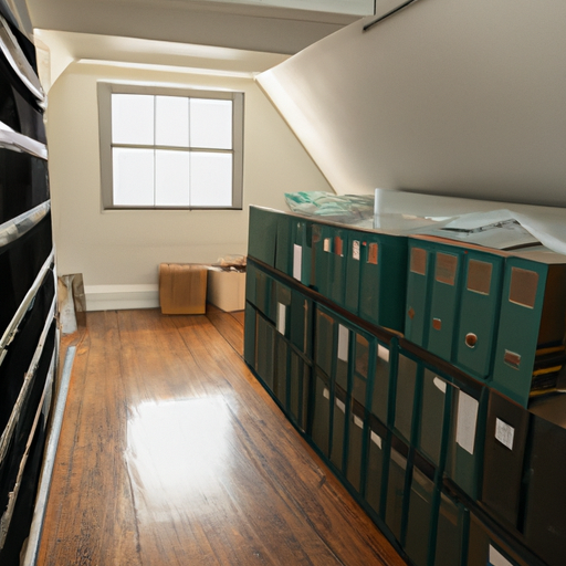 utilizing empty space for document storage